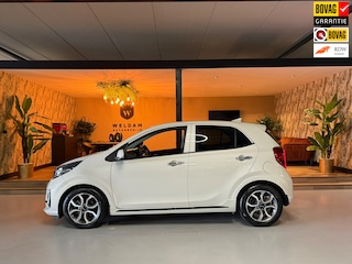 Kia Picanto 1.2 GT-Line Garantie Carplay Camera Leder StuurVW StoelVW Keyless Cruise Navi Clima Led Dab Rijklaar