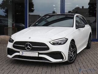 Mercedes-Benz C-klasse Estate 300e 9G Aut. | Estate | AMG | Night Pakket | Apple Car Play/ Android Auto | Distronic Pro | Ambiente | MBUX Premium | 360* Camera | Parkeer Pakket | Panorama Schuifdak | Spiegel Pakket | Winter Pakket | Dealer Onderhouden |