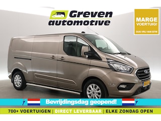 Ford Transit Custom 2.0 TDCI L2H1 Limited | Marge | Automaat | Airco | Camera | Cruise | Trekhaak | Navi | Carplay