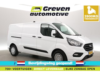 Ford Transit Custom 2.0 TDCI L2H1 | 2800KG Trekgew. | Trekhaak | Airco | Cruise | 3 Zits | Parkeersensoren