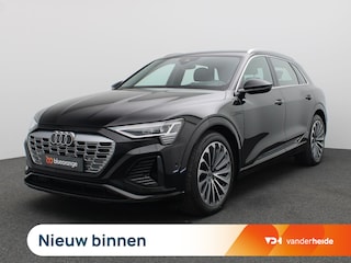 Audi Q8 e-tron 55 quattro S Edition 115 kWh 408PK Aut. SOH 89,17%, Trekhaak, Memorystoel, Leder, Head-Up Display, Keyless, 360gr. Camera, 21" LM Velgen, B&O Audio