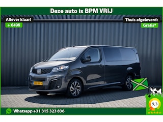 Fiat Scudo 2.0 Multijet 145PK L3H1 | DC 5-Zits | Camera | Carplay | PDC | Airco | Trekhaak