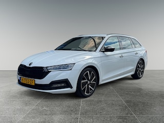 Skoda Octavia Combi 1.0 110pk e-TSI Sport Business Verwarmde voorruit | Navigatiesysteem full map | Lichtmetalen velgen 18"