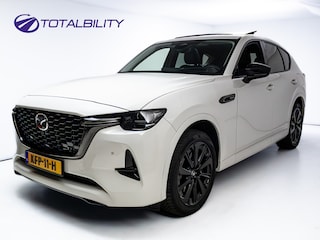 Mazda CX-60 2.5 e-SkyActiv PHEV Takumi | Panoramadak | Elec. trekhaak | Navigatie | 360 Camera | Elec. achterklep | Stoel- & stuurverw. | BOSE audio,  Draadloze telefoonlader