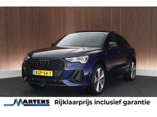Audi Q3 45 TFSI e 245pk S Edition Trekhaak 360Camera Keyless ACC Ambianceverl. Stoelverwarming Virtual Cockpit Navigatie 2x S-Line
