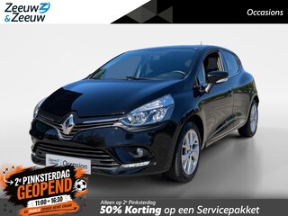 Renault Clio 90PK TCe Limited | Kilometerstand NAP | Airco | Parkeersensoren | Armsteun | Cruise Control | Bluetooth | Keyless | Elektrische Ramen & Spiegels | Lichtmetalen Velgen | Privacy Glass |