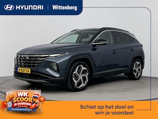 Hyundai Tucson 1.6 T-GDI HEV Premium | Elektrische achterklep | Dodehoek detectie | Trekhaak 1650 kg | Elek. stoelen | Bomvol! |