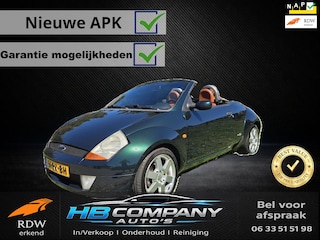 Ford Ka 1.6 Futura | Cabro | Sport | Lederen bekleding | Airco | Nieuwe APK | NAP