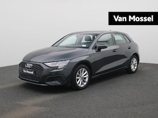Audi A3 Sportback 2.0 35 TDi 110kW S tronic AUTOMAAT | LEDER | ADAPTIEVE CRUISE | CAMERA | TREKHAAK | NAVIGATIE | APPLE CARPLAY | LMV | VIRTUEEL | STOELVERWARMING | CLIMA | 12  MAANDEN BOVAG GARANTIE |