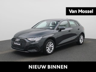 Audi A3 Sportback 2.0 35 TDi 110kW S tronic AUTOMAAT | LEDER | ADAPTIEVE CRUISE | CAMERA | TREKHAAK | NAVIGATIE | APPLE CARPLAY | LMV | VIRTUEEL | STOELVERWARMING | CLIMA | 12  MAANDEN BOVAG GARANTIE |
