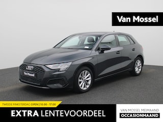 Audi A3 Sportback 2.0 35 TDi 110kW S tronic AUTOMAAT | LEDER | ADAPTIEVE CRUISE | CAMERA | TREKHAAK | NAVIGATIE | APPLE CARPLAY | LMV | VIRTUEEL | STOELVERWARMING | CLIMA | 12  MAANDEN BOVAG GARANTIE |