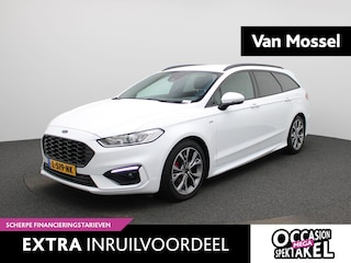 Ford Mondeo Wagon 2.0 IVCT HEV ST-Line | Automaat | Navigatie | Apple Carplay / Android Auto | Stoelverwarming | Half-Leder | Voorruit verwarming | Climate Control | Keyless | Lichtmetalen Velgen |