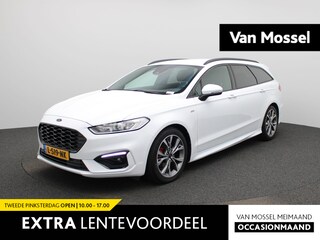 Ford Mondeo Wagon 2.0 IVCT HEV ST-Line | Automaat | Navigatie | Apple Carplay / Android Auto | Stoelverwarming | Half-Leder | Voorruit verwarming | Climate Control | Keyless | Lichtmetalen Velgen |