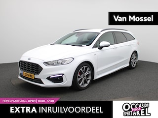 Ford Mondeo Wagon 2.0 IVCT HEV ST-Line | Automaat | Navigatie | Apple Carplay / Android Auto | Stoelverwarming | Half-Leder | Voorruit verwarming | Climate Control | Keyless | Lichtmetalen Velgen |