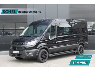 Ford Transit 350 2.0 TDCI L3H2 Trend 130pk DC 7 zits - Navi - Stoelverwarming - Raptor - Cruise - Trekhaak - PDC - Rijklaar