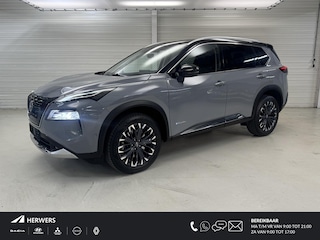 Nissan X-Trail 1.5 e-4orce Tekna 4WD 5p / 1800 KG Trekgewicht / Lederen Bekleding / Memoryseats / Navigatie / 360 Graden Camera / Stoel- en Stuurverwarming / Achterbankverwarming / Verwarmde Voorruit / Adaptive Cruise Control / Digitale Binnenspiegel / Climate Control /