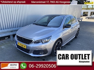 Peugeot 308 1.2 PureTech GT-line 155Dkm.NAP, Clima, Pano, CarPlay, CC, PDC & 360 Cam, LM, Afn.Trekh, nw. APK – Inruil Mogelijk –