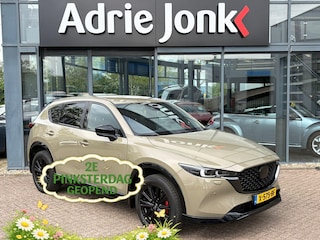 Mazda CX-5 2.0 e-SkyActiv-G M Hybrid 165 Homura AUTOMAAT | TREKHAAK | BLACK LOGO"S | 360gr CAMERA | LEDER | Bose AUDIO | EL.A.KLEP | STOEL VENTILATIE | 1e EIGENAAR | NED. AUTO | DEALER ONDERHOUDEN |