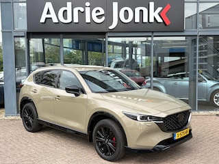 Mazda CX-5 2.0 e-SkyActiv-G M Hybrid 165 Homura AUTOMAAT | TREKHAAK | BLACK LOGO"S | 360gr CAMERA | LEDER | Bose AUDIO | EL.A.KLEP | STOEL VENTILATIE | 1e EIGENAAR | NED. AUTO | DEALER ONDERHOUDEN |