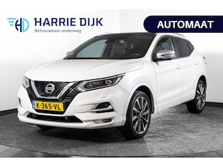 Nissan Qashqai 1.3 DIG-T 160 PK Tekna + - Automaat | Pano | Adapt. Cruise | Stoel-+Voorruitverw. | NAV+App. Connect | ECC | Afn. Trekhaak | Bose | LM 19" |