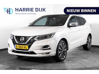 Nissan Qashqai 1.3 DIG-T 160 PK Tekna + - Automaat | Pano | Adapt. Cruise | Stoel-+Voorruitverw. | NAV+App. Connect | ECC | Afn. Trekhaak | Bose | LM 19" |