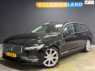 Volvo V90 2.0 D4 Inscription|PANO|360|KEYLESS|LED|HUD|DODEHOEK|LEDER|MEMORY|B&W|STOELV|TREKHAAK|CARPLAY|ACC|20INCH|