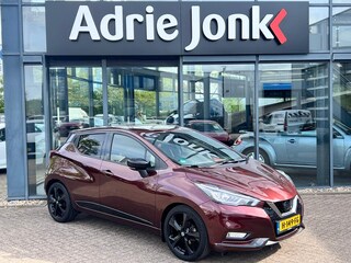 Nissan Micra 1.0 IG-T N-Style | LEDER INTERIEUR | A. CAMERA | KEYLESS START | FULL MAP NAVIGATIE | STOEL VERWARMING | 17"LM VELGEN | NED. AUTO | LAGE KM STAND 54.413km |