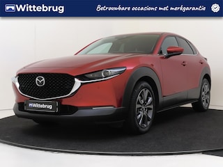 Mazda CX-30 2.0 e-SkyActiv-X M Hybrid Luxury TREKHAAK | NAVIGATIE | 18 INCH VELGEN | FULL LED