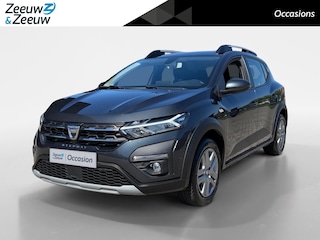 Dacia Sandero 100PK TCe Bi-Fuel Expression Stepway | 1e eigenaar | Trekhaak | Navi | Climate Control | Apple CarPlay/Android Auto | Armsteun | Cruise Control | Licht & Regen Sensor | Elektrische Ramen & Spiegels |