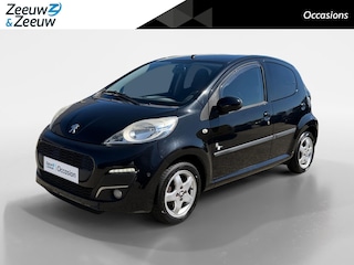 Peugeot 107 1.0 Black & Silver | 100% onderhouden | Alcantara bekleding | 14" lichtmetalen velgen | Elektrische ramen voor | Bluetooth | Privacy glas |