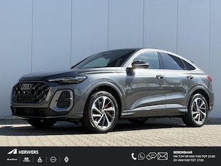 Audi Q5 2.0 TFSI e-hybrid quattro S edition Competition / All-season banden / 367 Pk / Nieuw / MY 26 /  Fabrieksgarantie t/m 02-2030 tot 100.000km / Adaptieve Cruise / Dodehoek / Lederen Bekleding S & Alcantara / Elektr. Stoelen / Elektr. Achterklep / Clima / Audi Sport wielen 20"