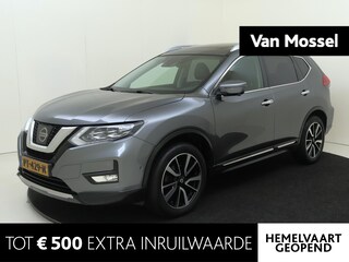 Nissan X-Trail 1.6 DIG-T Tekna | airco automatisch | cruise control | elektrisch glazen panorama-dak | LED koplampen | lederen bekleding | lichtmetalen velgen 19" | navigatiesysteem full map |
