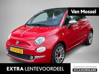 Fiat 500 1.0 Hybrid RED | Climate control | Parkeersensoren | 16" Lichtmetalen velgen | Apple Carplay/Android Auto |