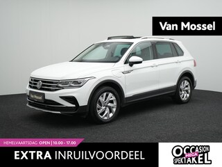 Volkswagen Tiguan 1.4 TSI eHybrid Elegance | Automaat | Apple Carplay/ Android Auto | Panorama Dak | Adaptive Cruise Control | Keyless | Matrix LED | Parkeersensoren V+A | 360 Camera | Navigatie | 12 Maand BOVAG Garantie! |