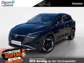 Nissan Qashqai 1.3 MHEV Xtronic N-Connecta *Automaat*Navi+360 Camera*Climate Control*Cold pack*Panoramadak*LM.Velgen*Zeer nette auto!