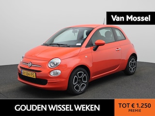 Fiat 500 1.0 Hybrid Club | WORDT VERWACHT | APPLE CARPLAY - ANDROID AUTO | CRUISE CONTROL | AIRCO | BLUETOOTH | ELEKTRISCHE RAMEN |
