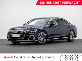 Audi A8 60 TFSI e quattro Lang 462pk | Komt begin juni binnen | Panoramadak | Ventilatie + massage voor en achter | HUD | Luchtvering