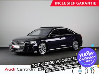 Audi A8 60 TFSI e quattro Lang 462pk | Komt begin juni binnen | Panoramadak | Ventilatie + massage voor en achter | HUD | Luchtvering