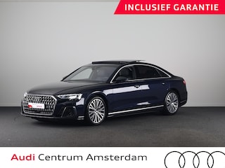 Audi A8 60 TFSI e quattro Lang 462pk | Komt begin juni binnen | Panoramadak | Ventilatie + massage voor en achter | HUD | Luchtvering