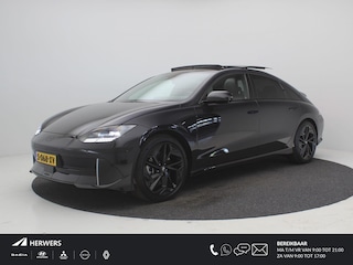 Hyundai Ioniq 6 First Edition AWD 77.4 kWh / SoH 100% / 1ste Eigenaar / NL Auto / Dealer onderhouden / HUD Display / AWD / Elektrische bestuurdersstoel met geheugen / Schuif-kanteldak / Full Option / 3-Fase / Warmtepomp / Bose /