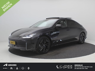 Hyundai Ioniq 6 First Edition AWD 77.4 kWh / SoH 100% / 1ste Eigenaar / NL Auto / Dealer onderhouden / HUD Display / AWD / Elektrische bestuurdersstoel met geheugen / Schuif-kanteldak / Full Option / 3-Fase / Warmtepomp / Bose /