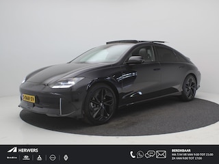 Hyundai Ioniq 6 First Edition AWD 77.4 kWh / SoH 100% / 1ste Eigenaar / NL Auto / Dealer onderhouden / HUD Display / AWD / Elektrische bestuurdersstoel met geheugen / Schuif-kanteldak / Full Option / 3-Fase / Warmtepomp / Bose /