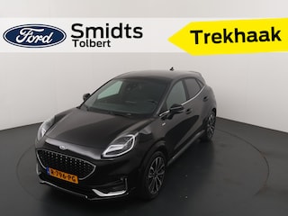 Ford Puma 125PK EcoBoost Hybrid ST-Line Vignale | Automaat | Trekhaak afn. | Leder | Pano | Winterpack | Elekt. achterklep | Adapt. cruise | Park assist