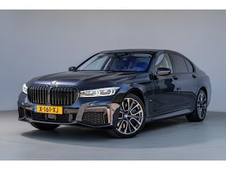 BMW 745e High Executive M-sport |Pano|Laser|Luchtvering|H&K|Achterwiel-besturing|Massage|CarbonSchwarz|Memory|ACC|HuD|Dealer-onderhouden