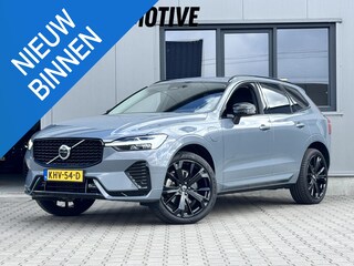 Volvo XC60 2.0 T6 Plug-in hybrid AWD R-Design Long Range | 350 pk | Dark | Trekhaak | Pano | Leder | 21 inch