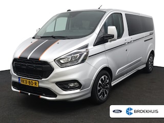 Ford Transit Custom 320 2.0 TDCI 185pk L2H1 Sport | Dubbele Cabine | Bi-Xenon | Stoelverwarming | Trekhaak | Adaptive Cruise | BLIS | Dubbele Schuifdeur