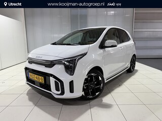 Kia Picanto 1.0 DPI GT-Line Stoel en Stuur verwarming, Schuif kantel dak, Apple Carplay/Android Auto, Navigatie, Camera.