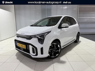 Kia Picanto 1.0 DPI GT-Line Stoel en Stuur verwarming, Schuif kantel dak, Apple Carplay/Android Auto, Navigatie, Camera.