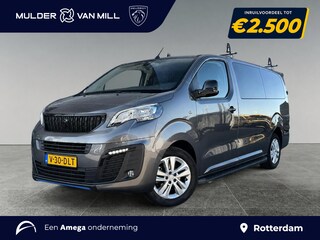 Peugeot Expert L3 2.0 BlueHDI 180pk EAT8 | GLASS LOOK | OMVORMER | LEDER | BETIMMERING | ADAPTIVE CRUISE | NAVI | 180° CAMERA | SPOILER | 3-ZITS |