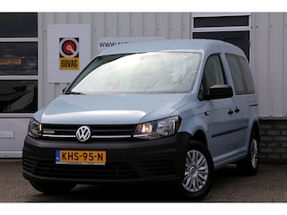 Volkswagen Caddy 1.4 TGI Trendline 7 Persoons*Perfect VW Onderh.*2x zijschuifdeur/Stoelverw./Climate-Control/Camera/Parkeersens.V+A*